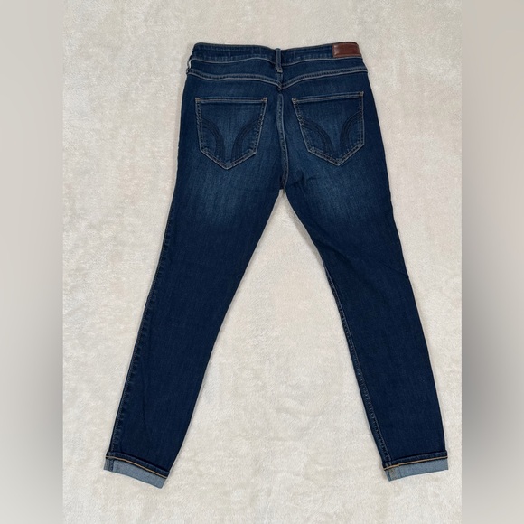 Hollister Mid-Rise Crop Super Skinny Jeans – Size 5S - Picture 2 of 9